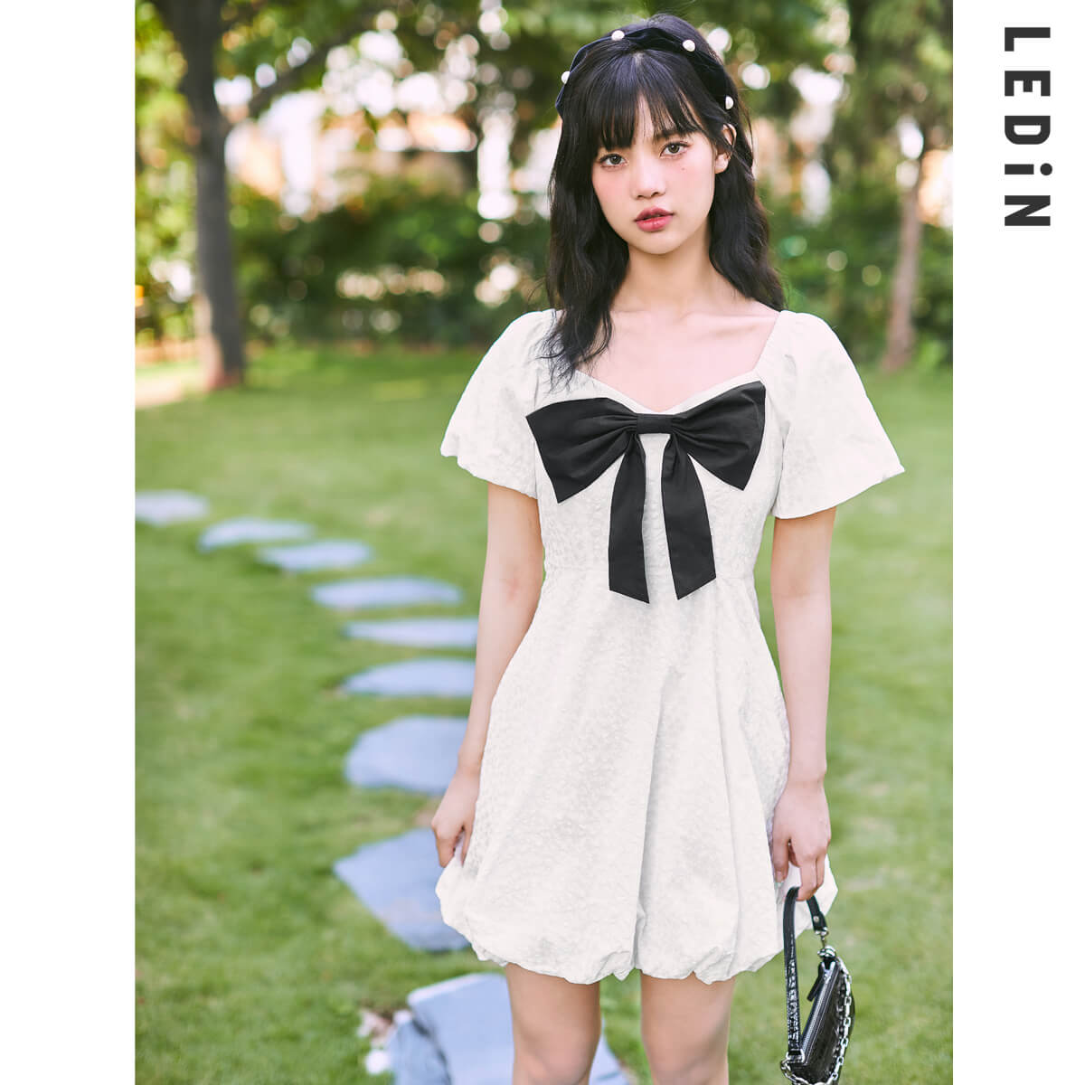 อารมณ์น้ำแข็งน้ำมูนแต่งตัว 2021 ฤดูใบไม้ผลิใหม่กุทัณฑ์แต่งตัวสแควร์คอชาแต่งตัวหยุด